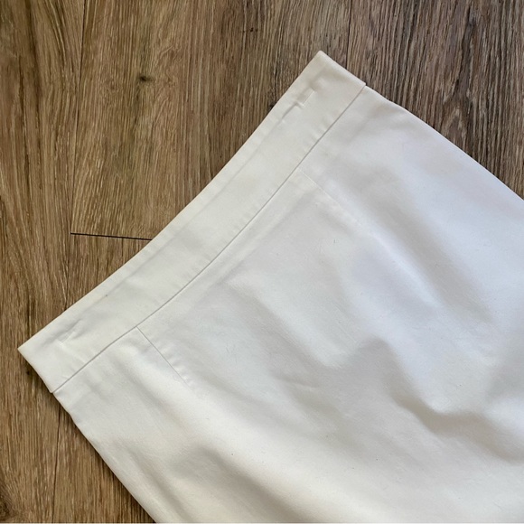 Calvin Klein Pencil Skirt White Size 2 - Picture 7 of 8